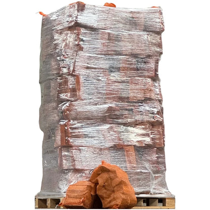 64 XL Zakken Eiken Brandhout 40L | Seizoensvoorraad XL Haardhout