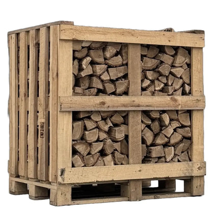 Kleine Pallet Eiken Brandhout | Droog Haardhout op Pallet – België