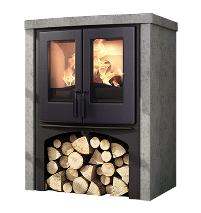 Nordic Fire LODGE speksteen