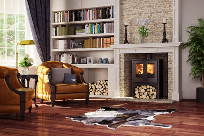 Nordic Fire LODGE CV met houtvak